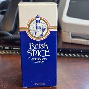 Avon Brisk Spice Aftershave Lotion for Men After Shave Splash 4.5 fl oz NEW